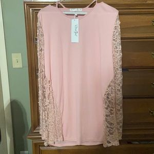 Cute too with lace accents. New with tags